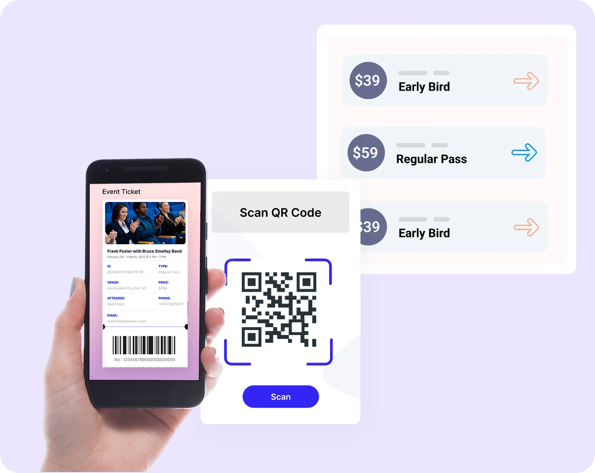 Event Ticketing and QR Check-In